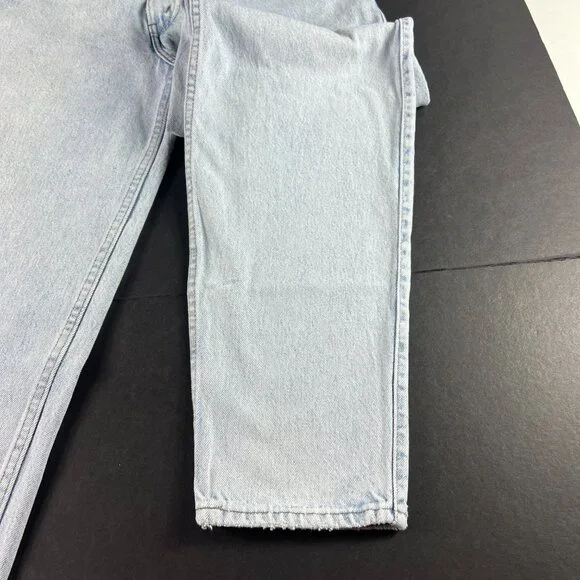 VTG 90s Levi's Silver Tab Jean Men 33x32 Baggy Blue Faded Cotton Denim Tag 33x34